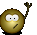 Slap Yourself Emoticon Black Matted